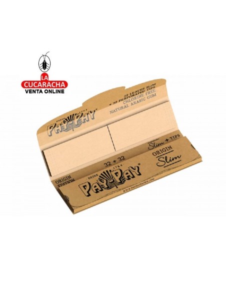 PAY PAY-PAPEL LIAR ORIGIN SLIM mas TIPS 110x44MM.