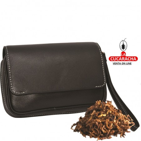 BOLSA NEGRA 3 PIPAS FUMAR TABACO Y ACCESORIOS