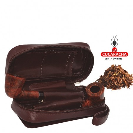 BOLSA 2 PIPAS FUMAR TABACO Y ACCESORIOS