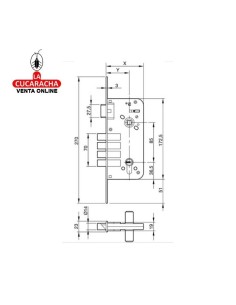 yale-CERRADURA EMBUTIR... 2