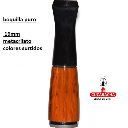 BOQUILLAS PUROS montecristo 16mm METACRILATO