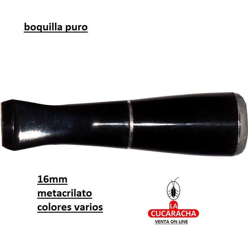 BOQUILLAS PUROS montecristo 16mm METACRILATO