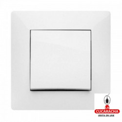 PULSADOR EMPOTRAR 10-A HABITAT REF.9110