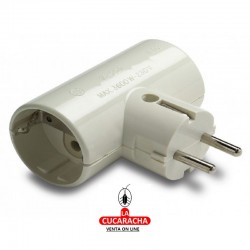 CLAVIJA DOBLE 16-A T.T.CERAMICA REF.1302