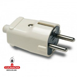 CLAVIJA ENCHUFE 16-A PATA 4.8MM