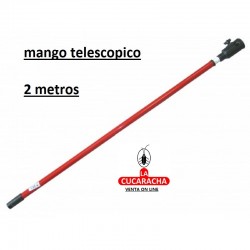 MANGO TELESCOPICO RODILLO C/CAZOLETA 2METROS***