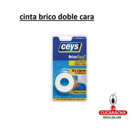 CINTA DOBLE CARA ADHESIVA CEYS*** CINTA DOBLE CARA ADHESIVA CEYS***
