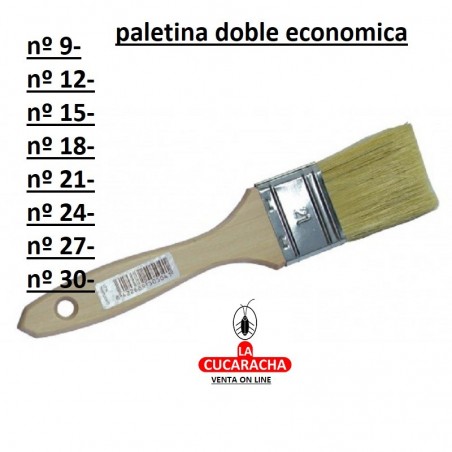 BROCHA PALETINA DOBLE BROCHA PALETINA DOBLE