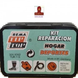 CAJA PARCHES DISOLUCION Y LIJA  MOTO BICI  TIP TOP** 2