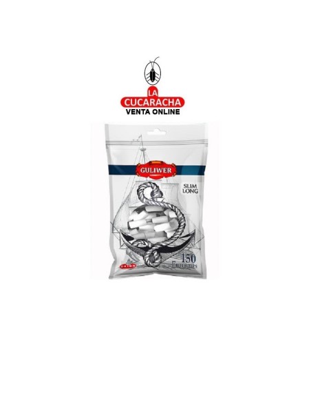 Bolsa 150 Filtros liar GULIWER 6mm. Largo SLIM.