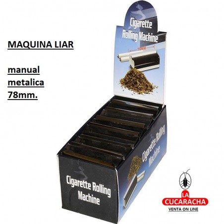 Maquina Liar Cigarrillos 78mm Maquina Liar Cigarrillos 78mm