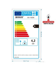 SOGO-ESTUFA CERAMICA DE GAS... 2
