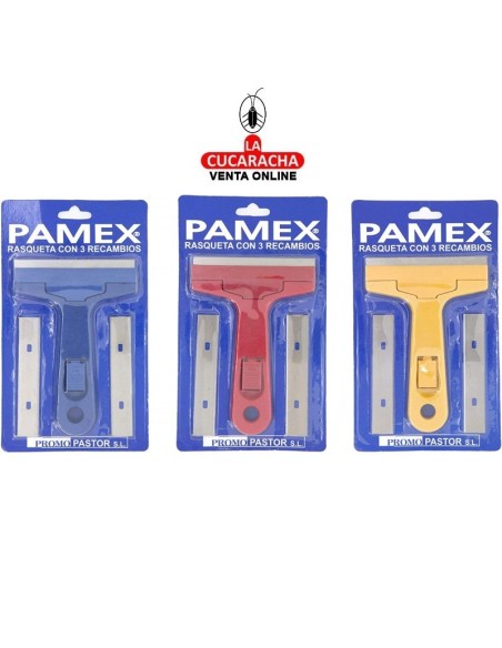 PAMEX-RASCADOR CON 3 RECAMBIOS 14CMS.