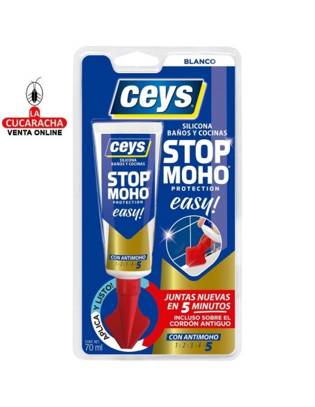 ceys-SILICONA STOP-MOHO EASY 70 ML. BLANCA.