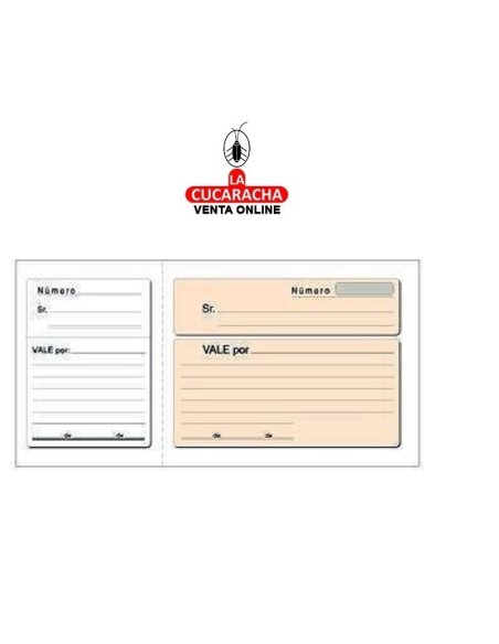 LOAN-Talonarios Vales.//