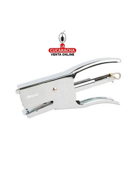 Dequa-Grapadora Tenaza 040309 cromada 20 hojas 24/6-26/6.