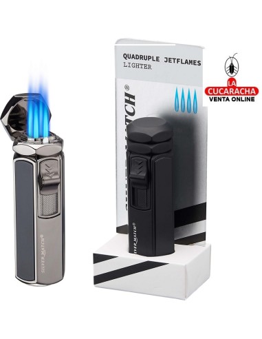 SILVER MATCH-2 ENCENDEDORES ROMA.