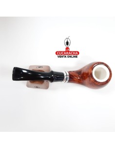 ANGELO-Pipa Espuma Mar 5 Bent Billiard Lisa