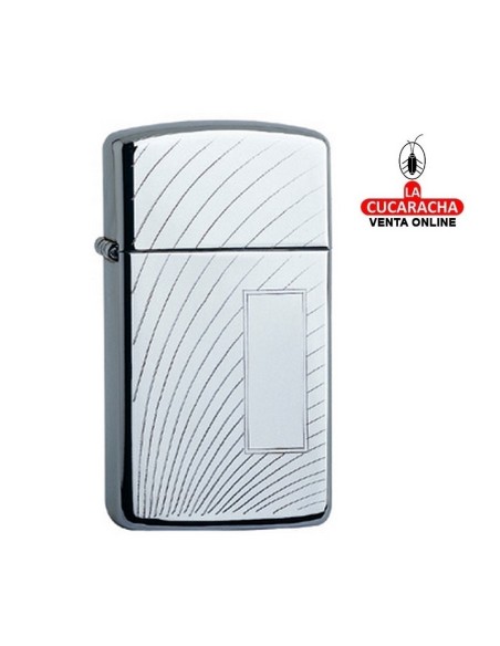 ZIPPO-Encendedor. Mechero Slim® ENGINE TURNED 60001346.