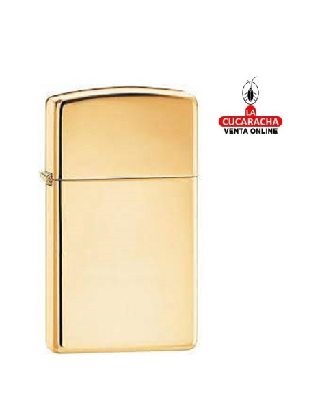 ZIPPO-Encendedor. Mechero Slim® Brass High Polished 60001177.