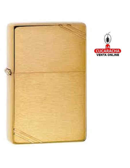ZIPPO-Encendedor. Mechero Vintage Brass High Polished 60001168.