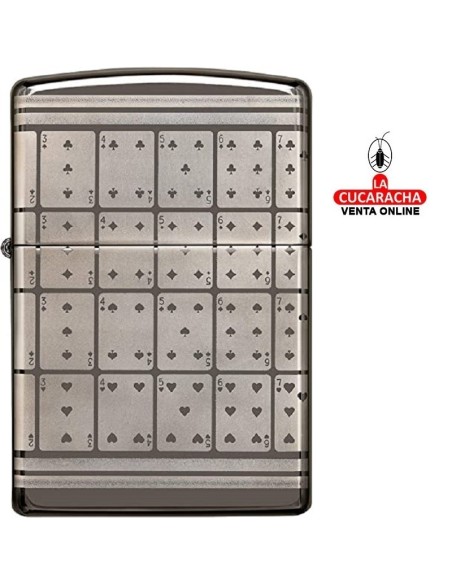 ZIPPO-Encendedor. Mechero Playing Cards Design 60005285.