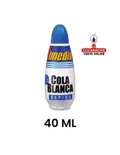 PEGAMENTO IMEDIO COLA BLANCA 40 ML -UNIDAD