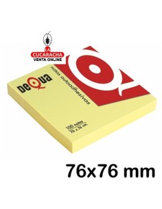 Dequa-Taco Notas 76X76...