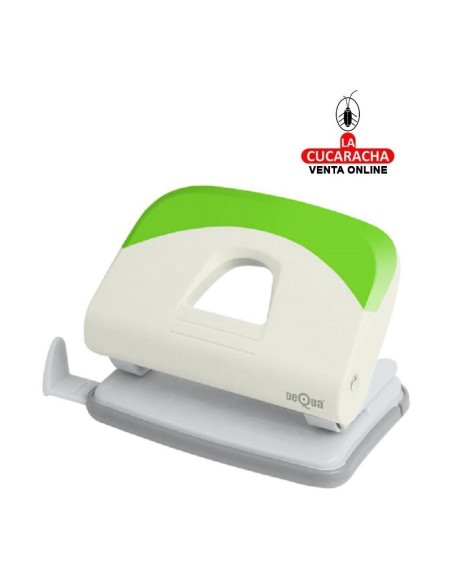 Dequa-Taladrador colores 2 Agujeros 20 hojas.