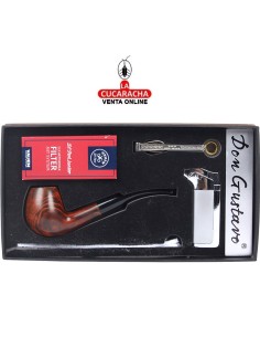 Set inicio fumar pipa curva.