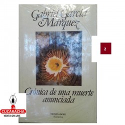 CRONICA DE UNA MUERTE ANUNCIADA-MONDADORI-G.MARQUEZ***
