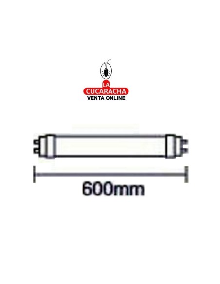 GSC-TUBO LED CRISTAL 9W-6400K- SIN CEBADOR- 60CMS.