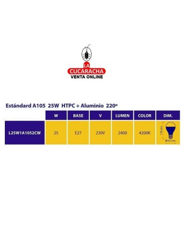 ilogo-BOMBILLA LED STANDAR A95...