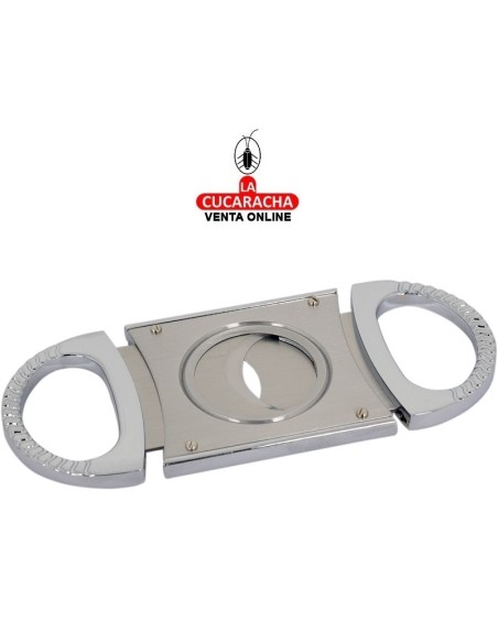 Cortapuros oval metálico, doble hoja