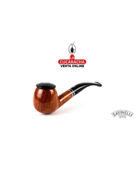 savinelli-Pipa italiana MONSIEUR 626 Bent Apple lisa.
