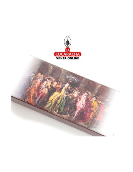 savinelli-Pipa italiana PULCINELLA RUSTICATA 645 KS Bent Billiard Brandy rustica.