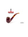 savinelli-Pipa italiana TORTUGA 602 Bent Billiard lisa.