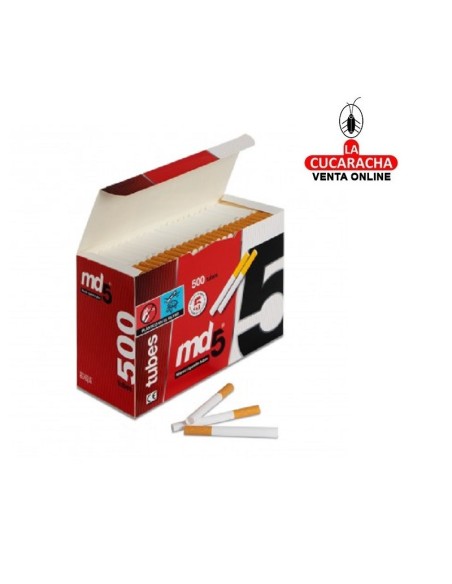 md5-Caja 500 Tubos cigarrillo vacios.