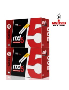 md5-Caja 500 Tubos cigarrillo vacios.