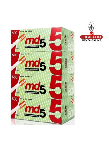md5-Caja 500 Tubos cigarrillo vacios...