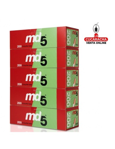 md5-Caja 200 Tubos cigarrillo vacios...