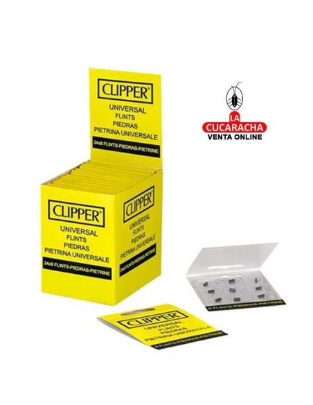 clipper-Blister 9 Piedras encendedor Universal.