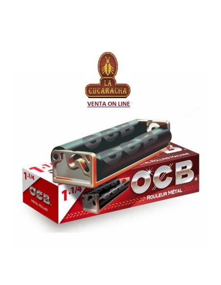 ocb-Maquina Liar cigarrillos 78mm. Metal.