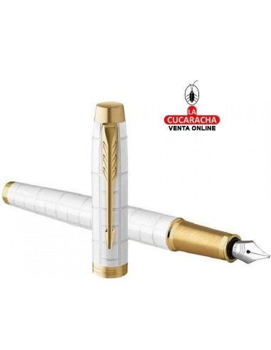 PARKER-Pluma IM pearl gt punta fina...