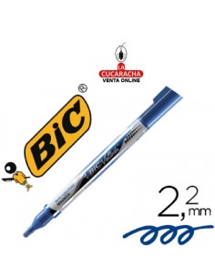 BIC Pack 4 Rotuladores pizarra blanca Velleda Fashion. Trazo 2 mm. Colores  surtidos - 927157