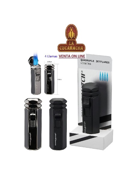 SILVER MATCH-2 ENCENDEDORES ROMA.