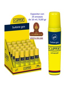 CLIPPER-Pack 25-Botella Gas...