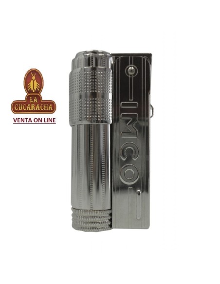 imco-Encendedor IMCO-Schriftzug Super-Triplex Oil chrom.