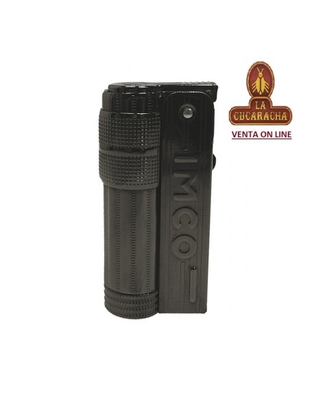 imco-Encendedor IMCO-Super-Triplex Oil Brass gunmetal Logo.