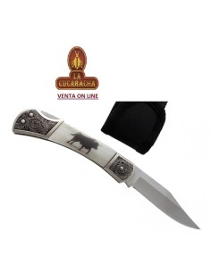 Navaja decorada «toro» con...